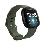 Curea Edman pentru Fitbit Versa 3/Versa 4/Sense, marimea S, Verde fotografia produsului