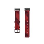 Curea de schimb Edman pentru Fitbit Charge 3 / 4 / SE, material textil, Rosu fotografia produsului View 3 S