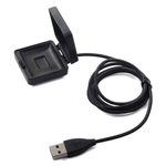 Cablu de incarcare / Dock incarcator Edman pentru Bratara Fitbit Blaze, Negru fotografia produsului