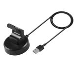Dock incarcare, incarcator Edman pentru Fitbit Charge 3 / 4 cu USB, negru fotografia produsului