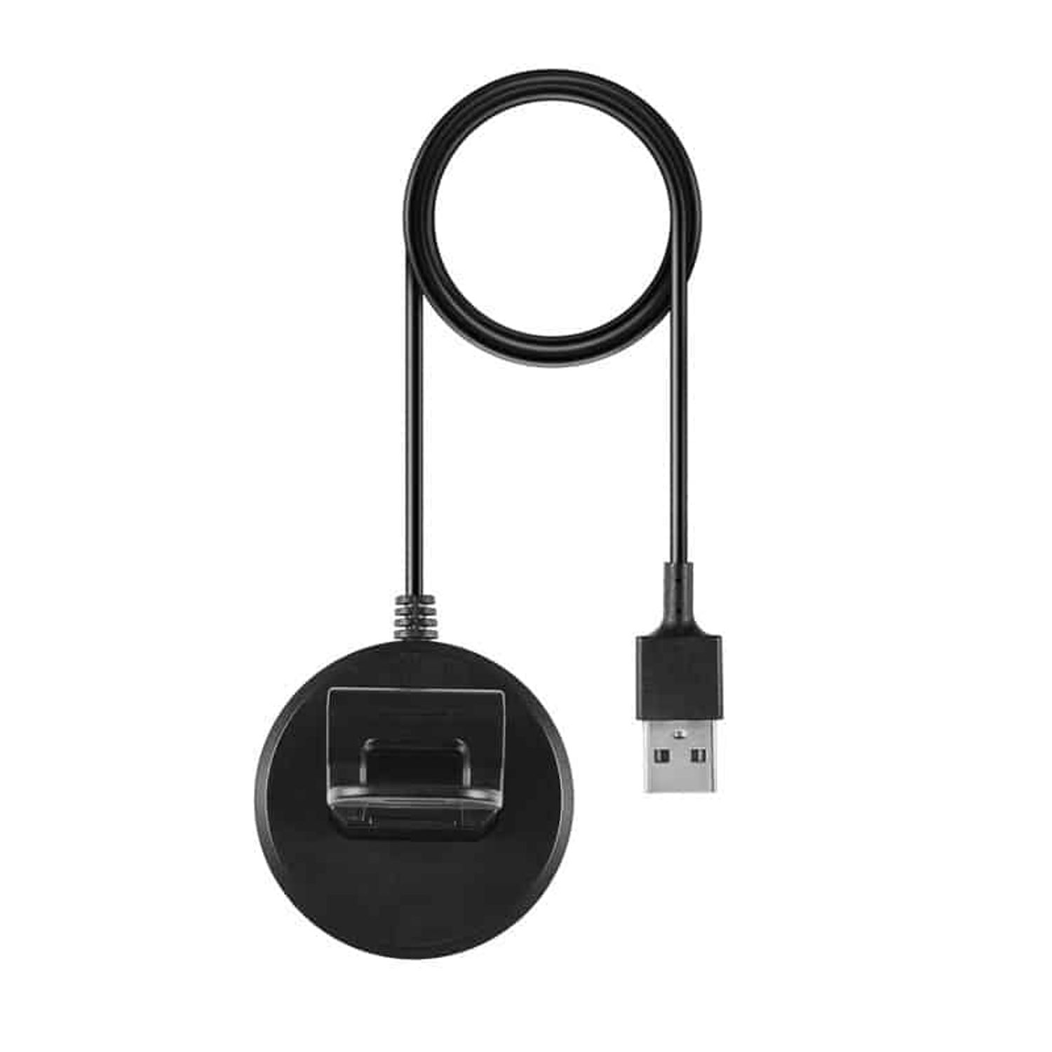 Dock incarcare, incarcator Edman pentru Fitbit Charge 3 / 4 cu USB, negru fotografia produsului View 2 L