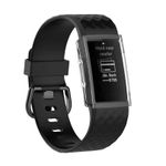 Husa Siliconica Edman pentru Fitbit Charge 3, Transparent fotografia produsului View 4 S