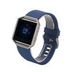 Bratara siliconica Edman pentru Fitbit Blaze, marimea L, Albastru fotografia produsului
