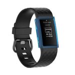 Husa Siliconica Edman pentru Fitbit Charge 3, Albastru fotografia produsului View 2 S