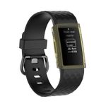 Husa Siliconica Edman pentru Fitbit Charge 3, Galben fotografia produsului View 2 S