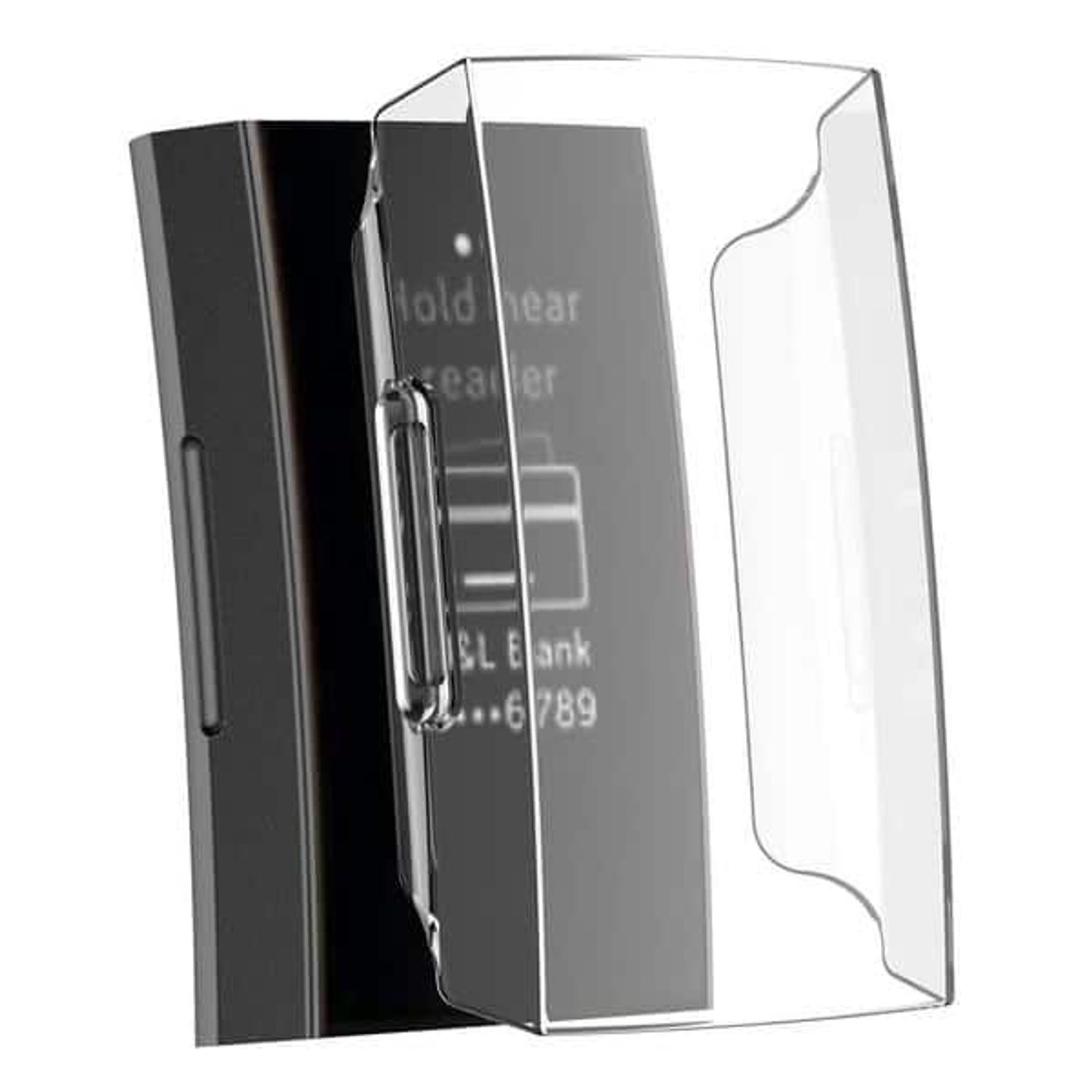 Husa Carcasa Edman pentru Fitbit Charge 3, Transparent fotografia produsului View 3 L
