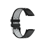 Curea Bratara sport Edman pentru Fitbit Charge 5, Negru/Gri fotografia produsului View 3 S