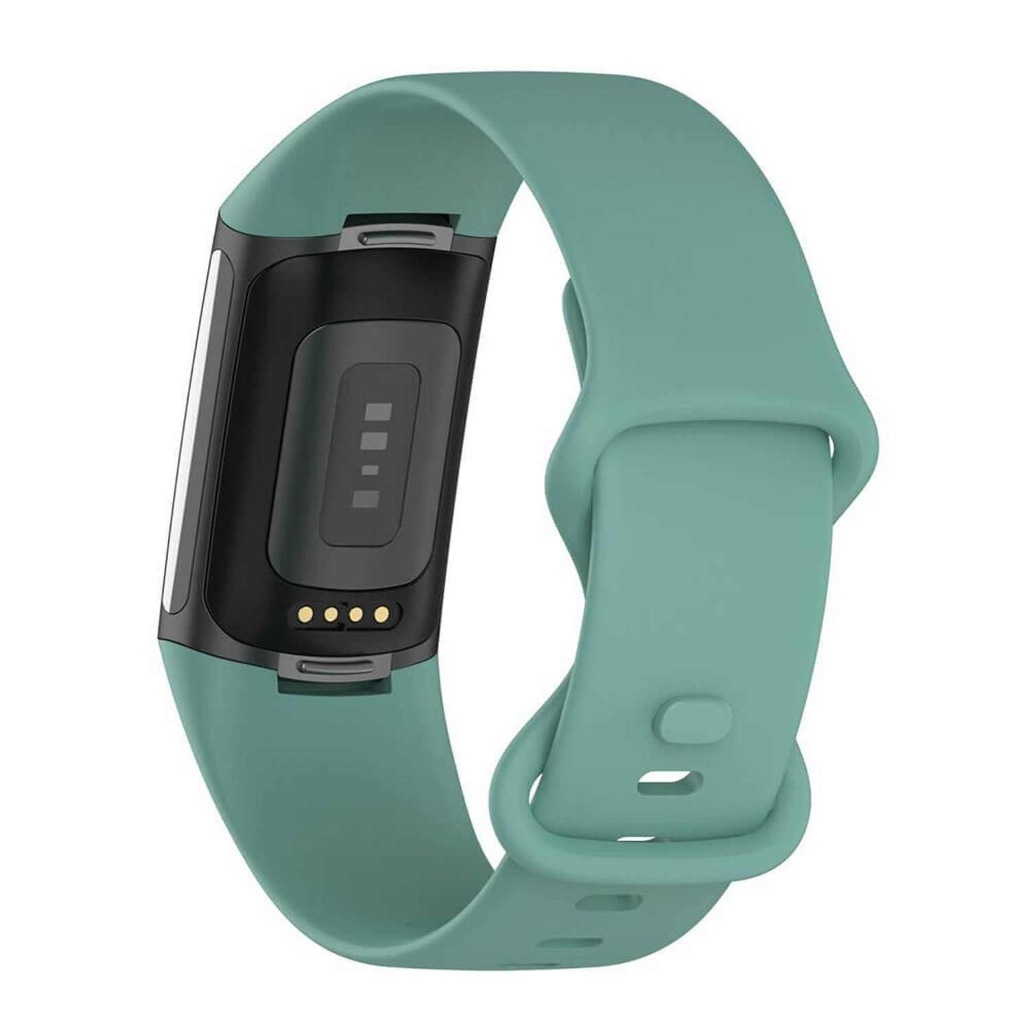 Bratara siliconica Edman pentru Fitbit Charge 5, marimea L, Verde fotografia produsului View 2 L
