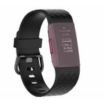 Husa Carcasa Edman pentru Fitbit Charge 3, Rosu fotografia produsului View 3 S