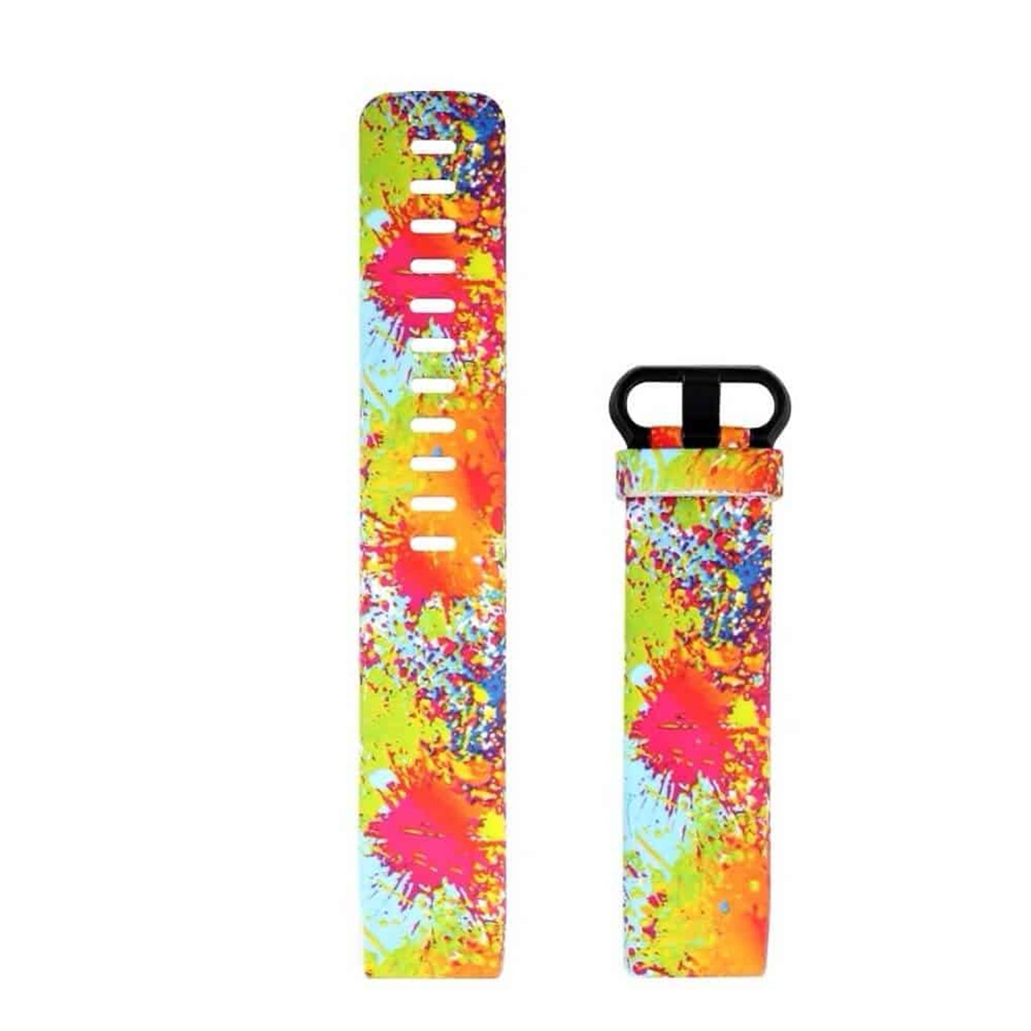 Curea Edman pentru Fitbit Charge 3 / 4, marimea S, Multicolor 4 fotografia produsului