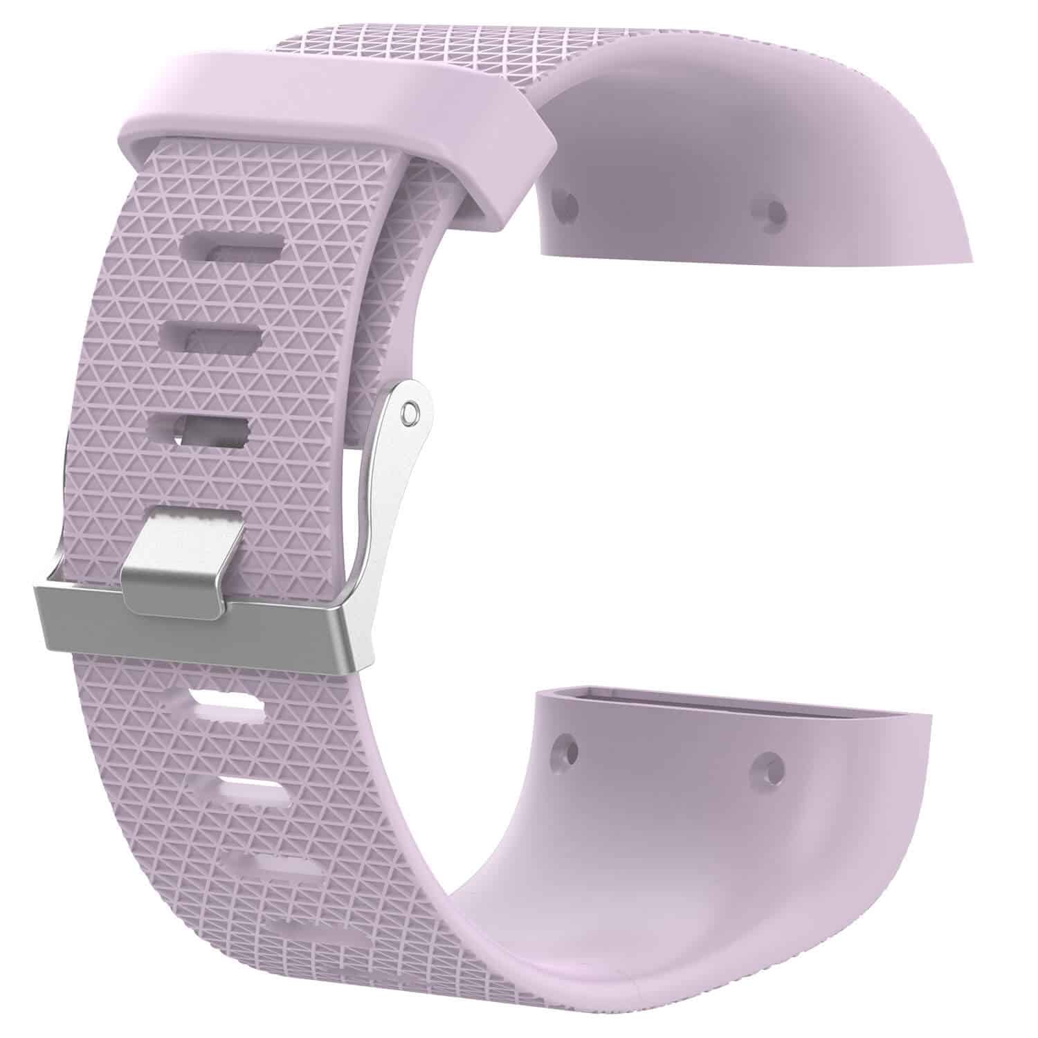 Curea Bratara Edman pentru Fitbit Surge, marimea S, Roz deschis fotografia produsului