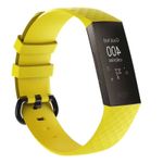 Curea Bratara Edman pentru Fitbit Charge 3 / 4, marimea S, Galben fotografia produsului