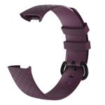 Curea Bratara Edman pentru Fitbit Charge 3 / 4, marimea S, Mov fotografia produsului View 2 S