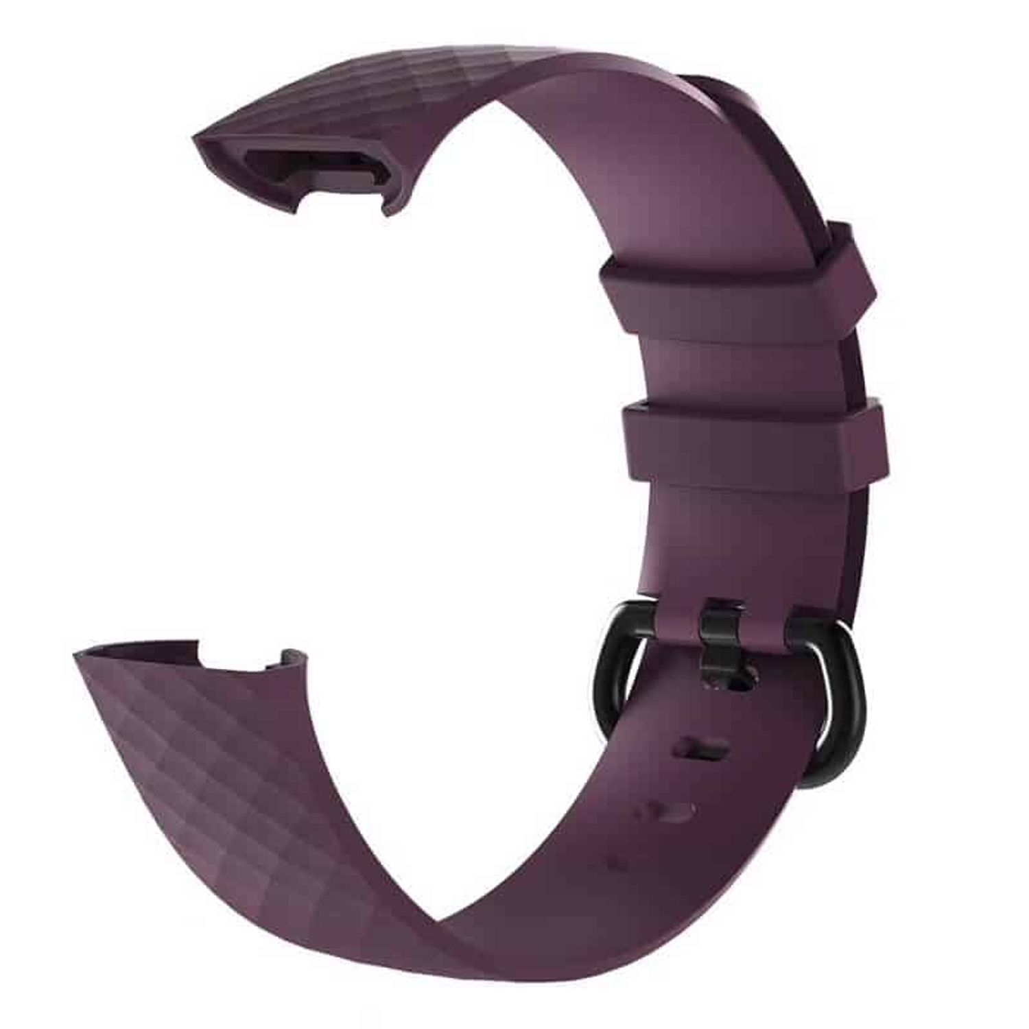 Curea Bratara Edman pentru Fitbit Charge 3 / 4, marimea S, Mov fotografia produsului View 2 L