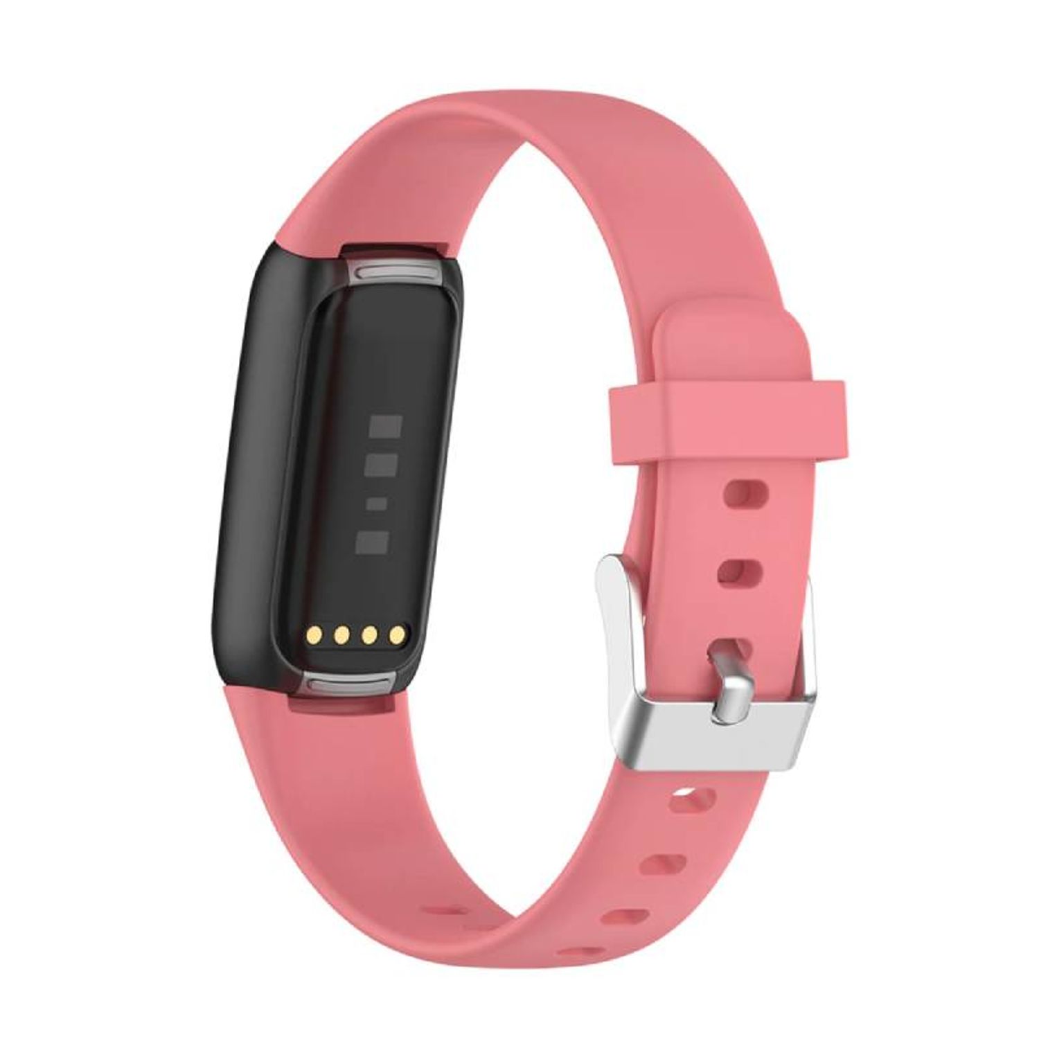 Curea Bratara siliconica Edman pentru Fitbit Luxe, marimea S, Roz fotografia produsului View 2 L