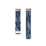 Curea de schimb Edman pentru Fitbit Charge 3 / 4 / 3 SE, material textil, Albastru fotografia produsului View 2 S