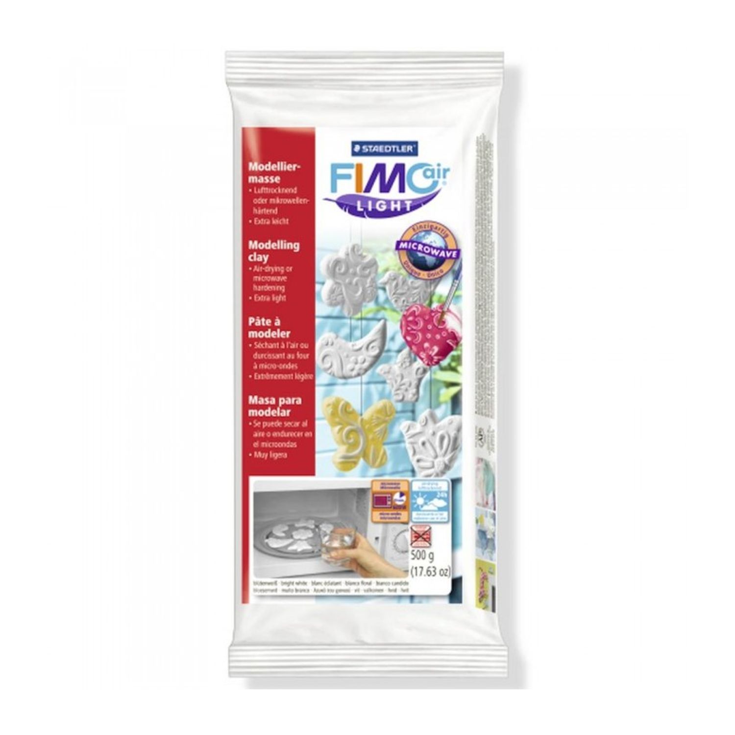 Lut polimeric FIMOair Light 500g alb fotografia produsului