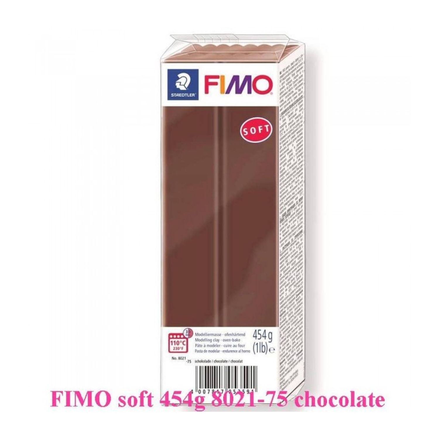 FIMO Soft 454g Maro ciocolata neagra fotografia produsului