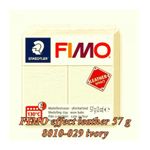 FIMO Effect 57g Alb fildes Leather fotografia produsului