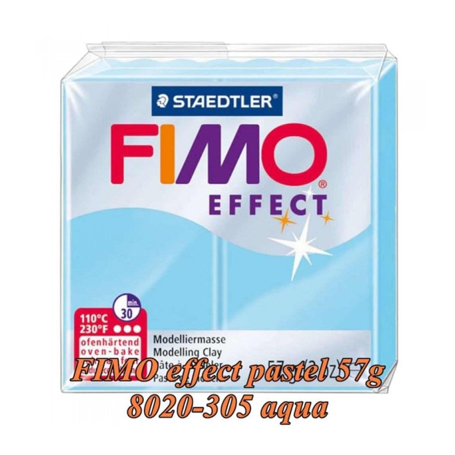 FIMO Effect 57g Albastru cer Pastel fotografia produsului
