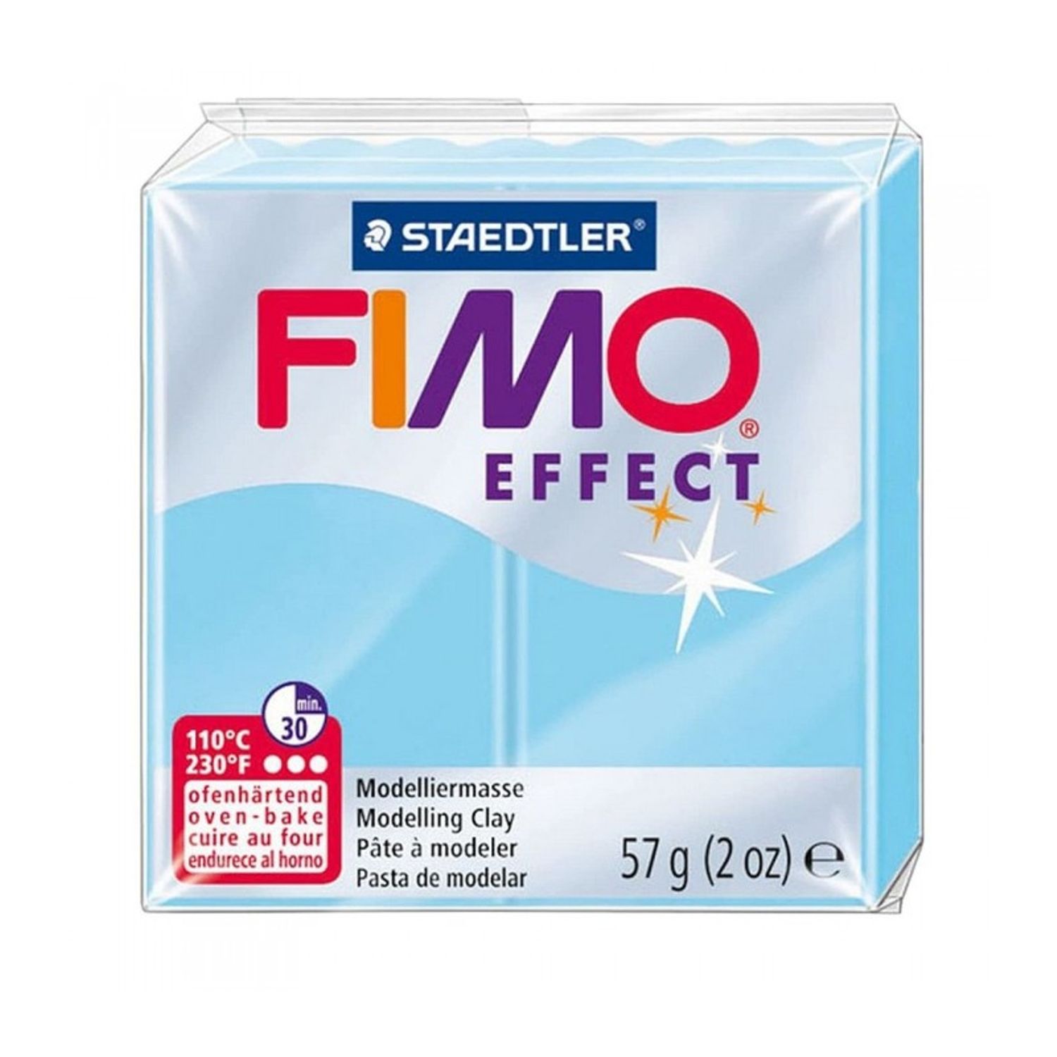 FIMO Effect 57g Albastru cer Pastel fotografia produsului View 2 L