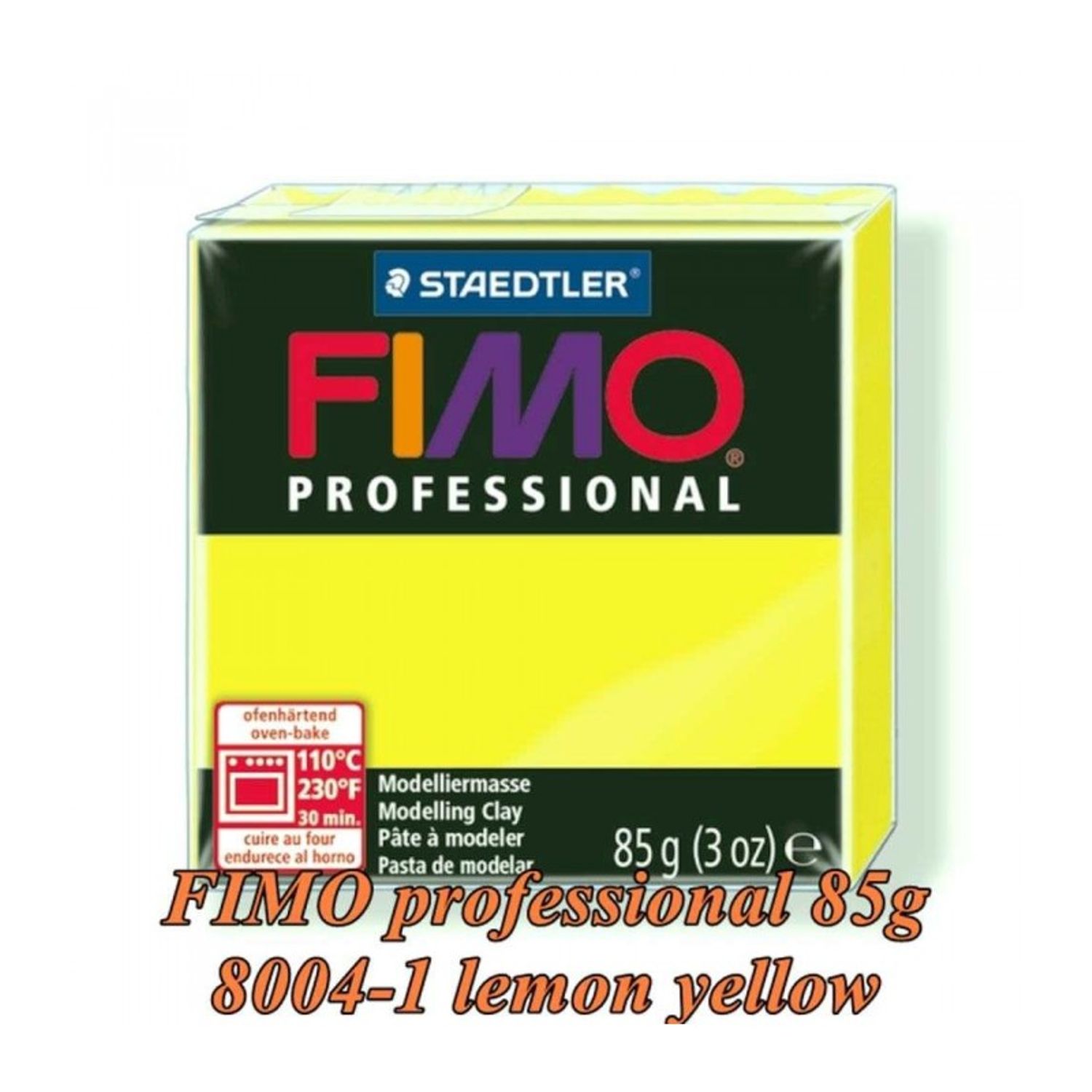 FIMO Professional 85g Galben verzui Professional fotografia produsului