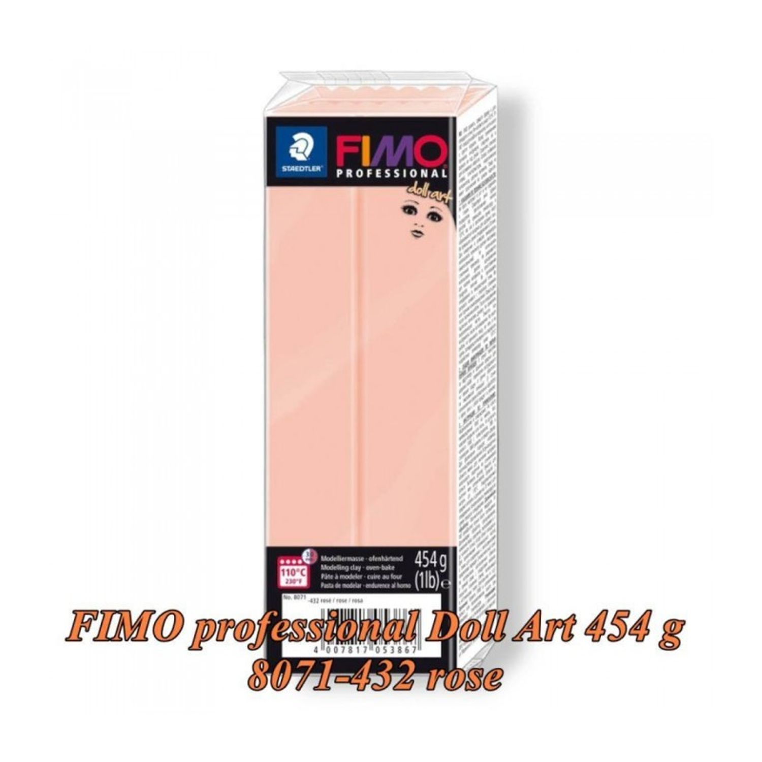 FIMO Professional 454g Roz cochilie de scoică Professional Doll Art fotografia produsului