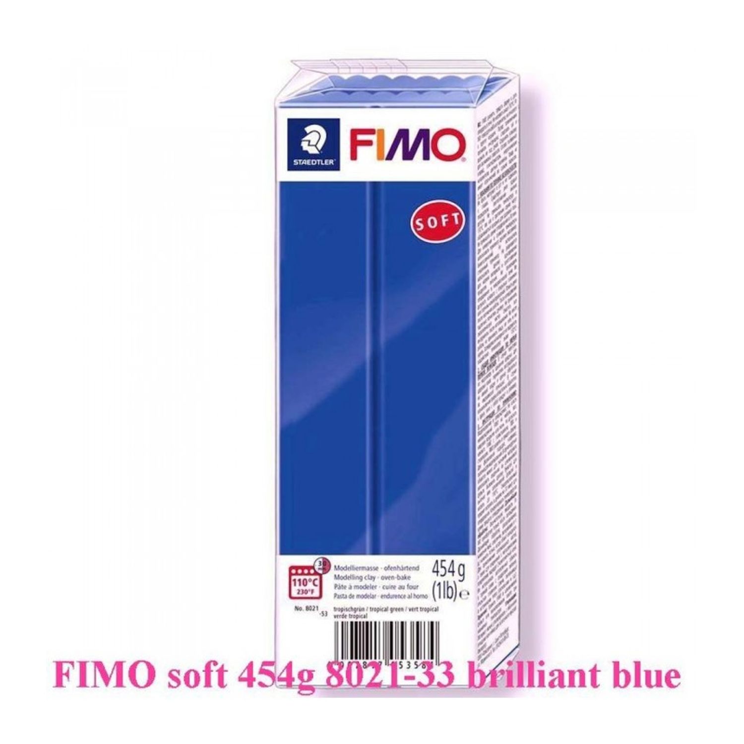 FIMO Soft 454g Albastru cobalt fotografia produsului