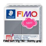 FIMO Soft 57g Gri deschis fotografia produsului
