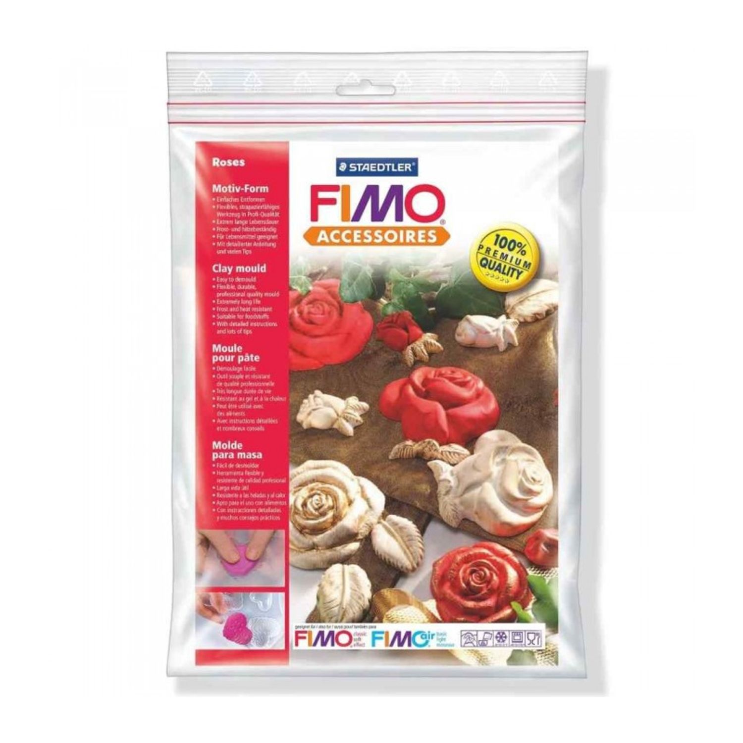 Set forme FIMO matrita trandafiri fotografia produsului