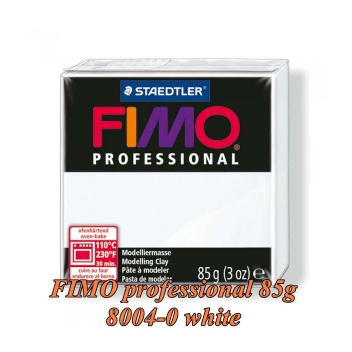 FIMO Professional 85g Alb Professional fotografia produsului
