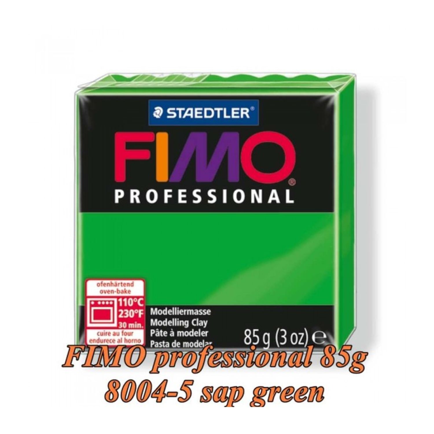 FIMO Professional 85g Verde India Professional fotografia produsului