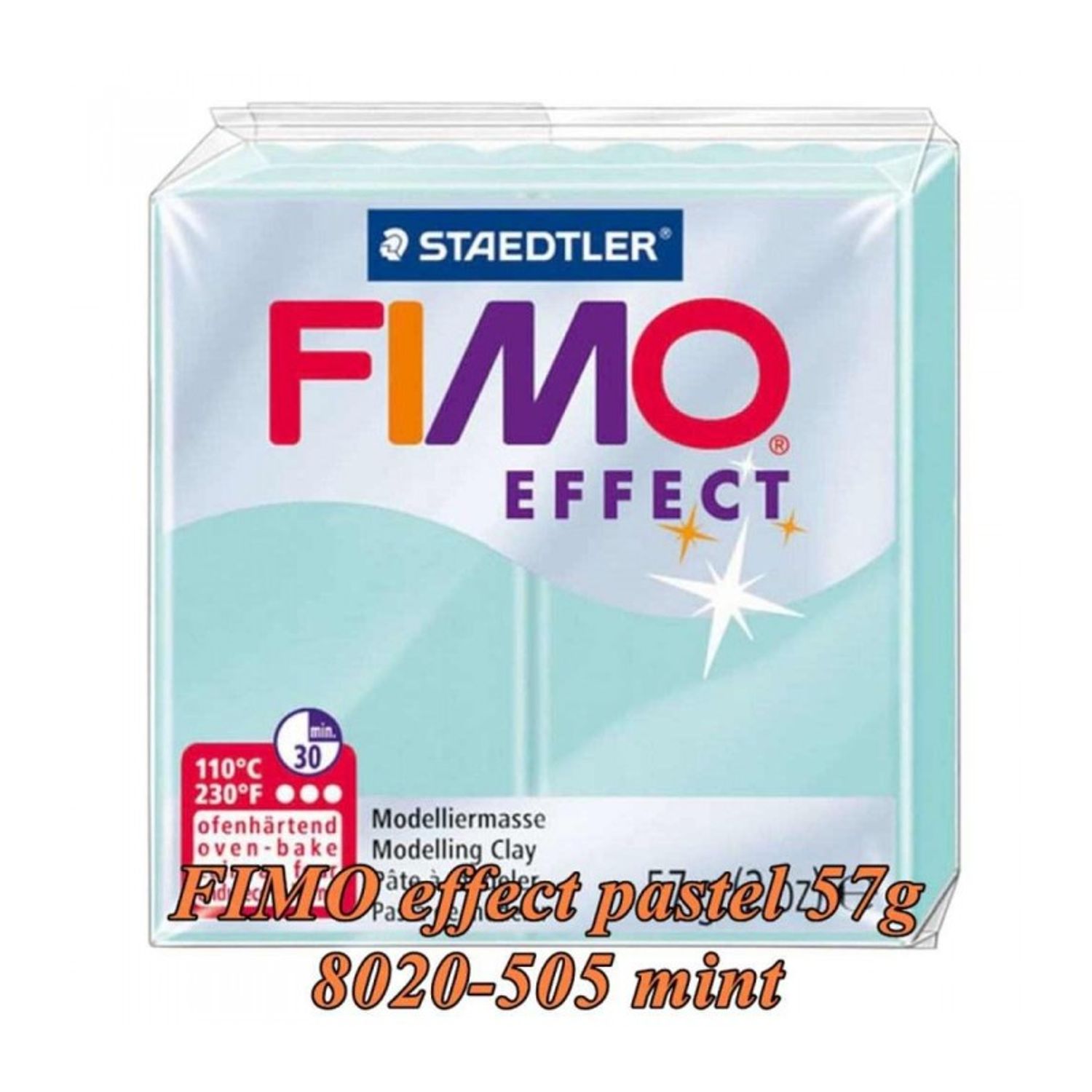 FIMO Effect 57g Cyan deschis Pastel fotografia produsului