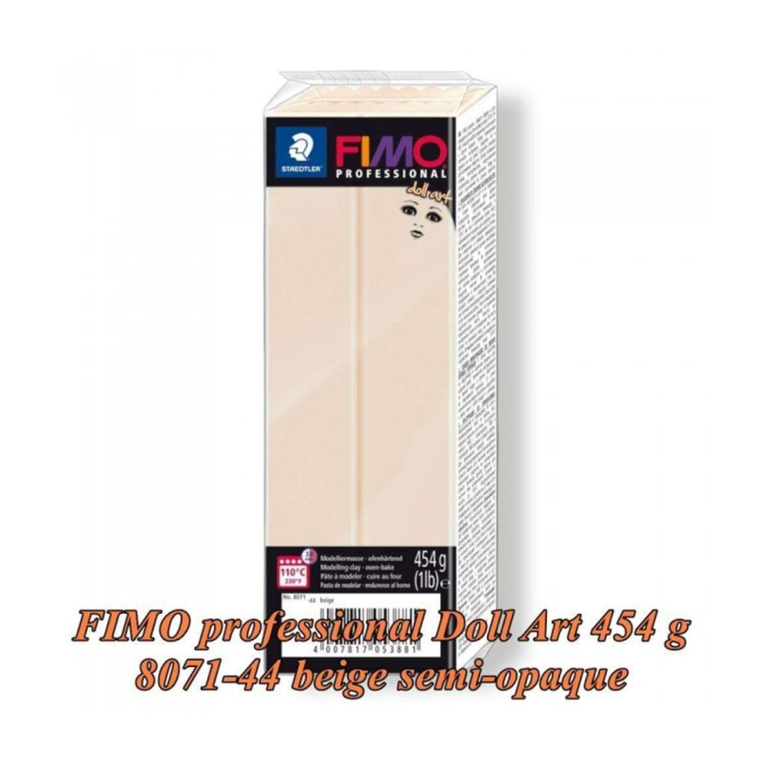 FIMO Professional 454g Alb murdar bej Professional Doll Art fotografia produsului