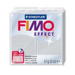 Pasta polimerica FIMO Effect 57g Argintiu nichel Metallic fotografia produsului