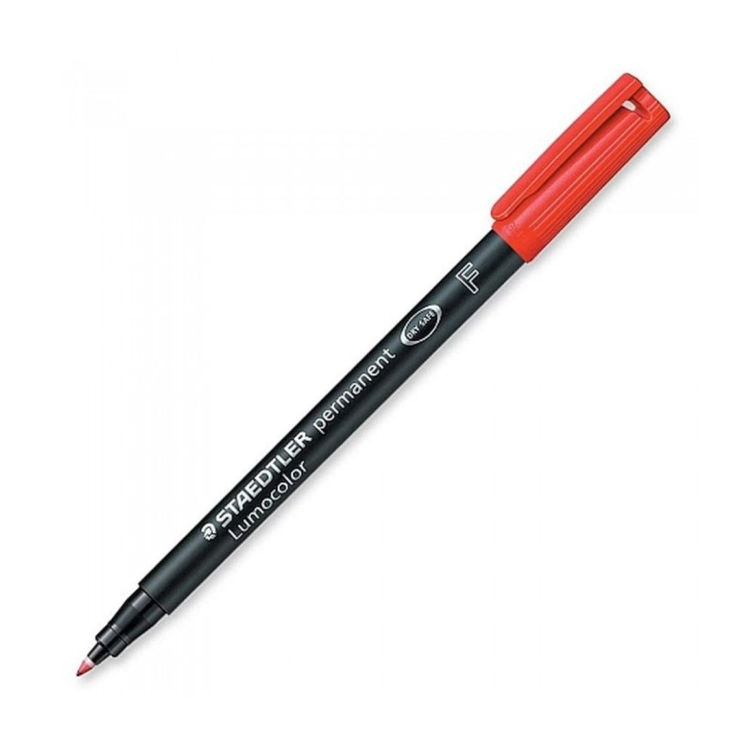 Marker permanent LUMOCOLOR 0.4mm Rosu fotografia produsului