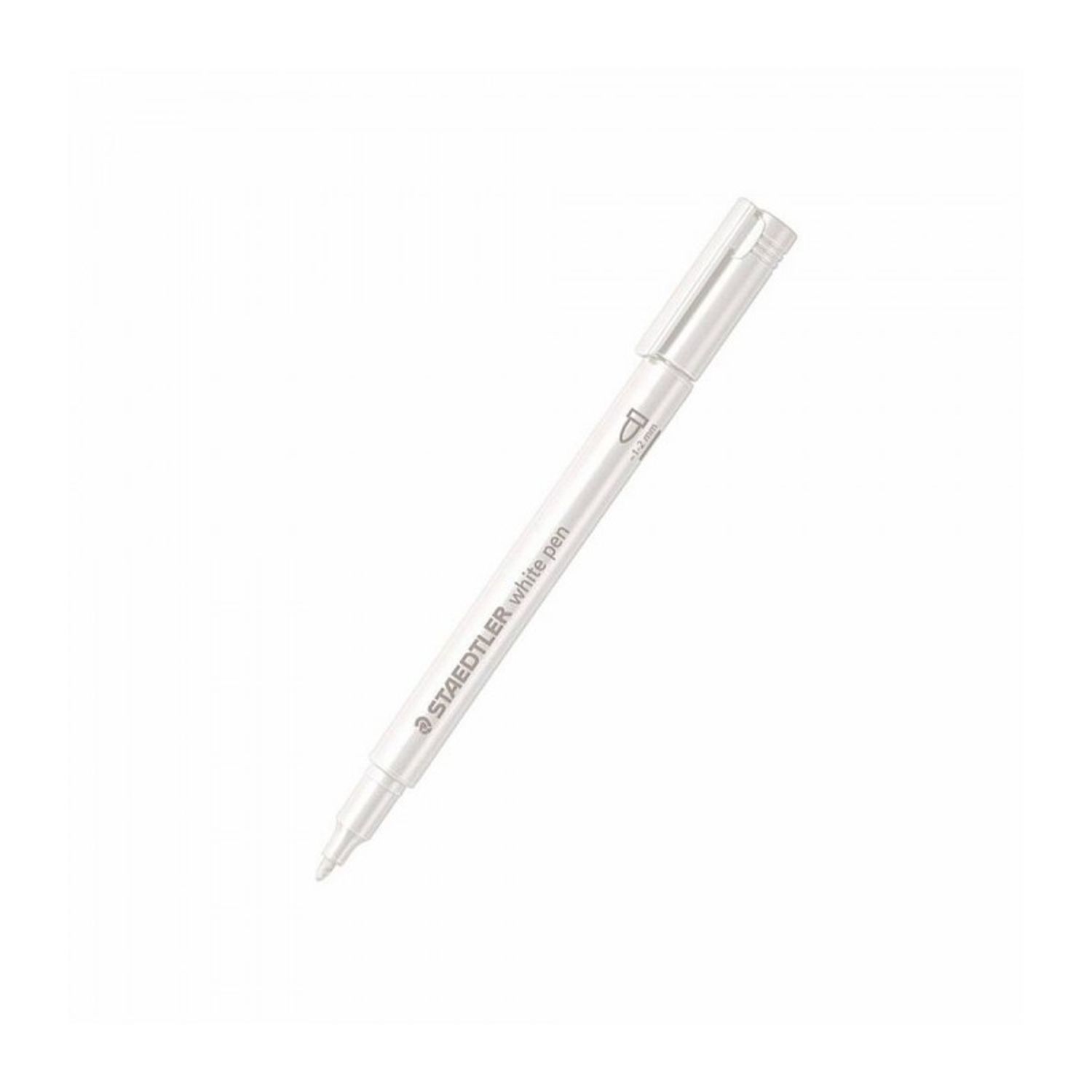 Marker metalic urma 1-2mm Alb fotografia produsului