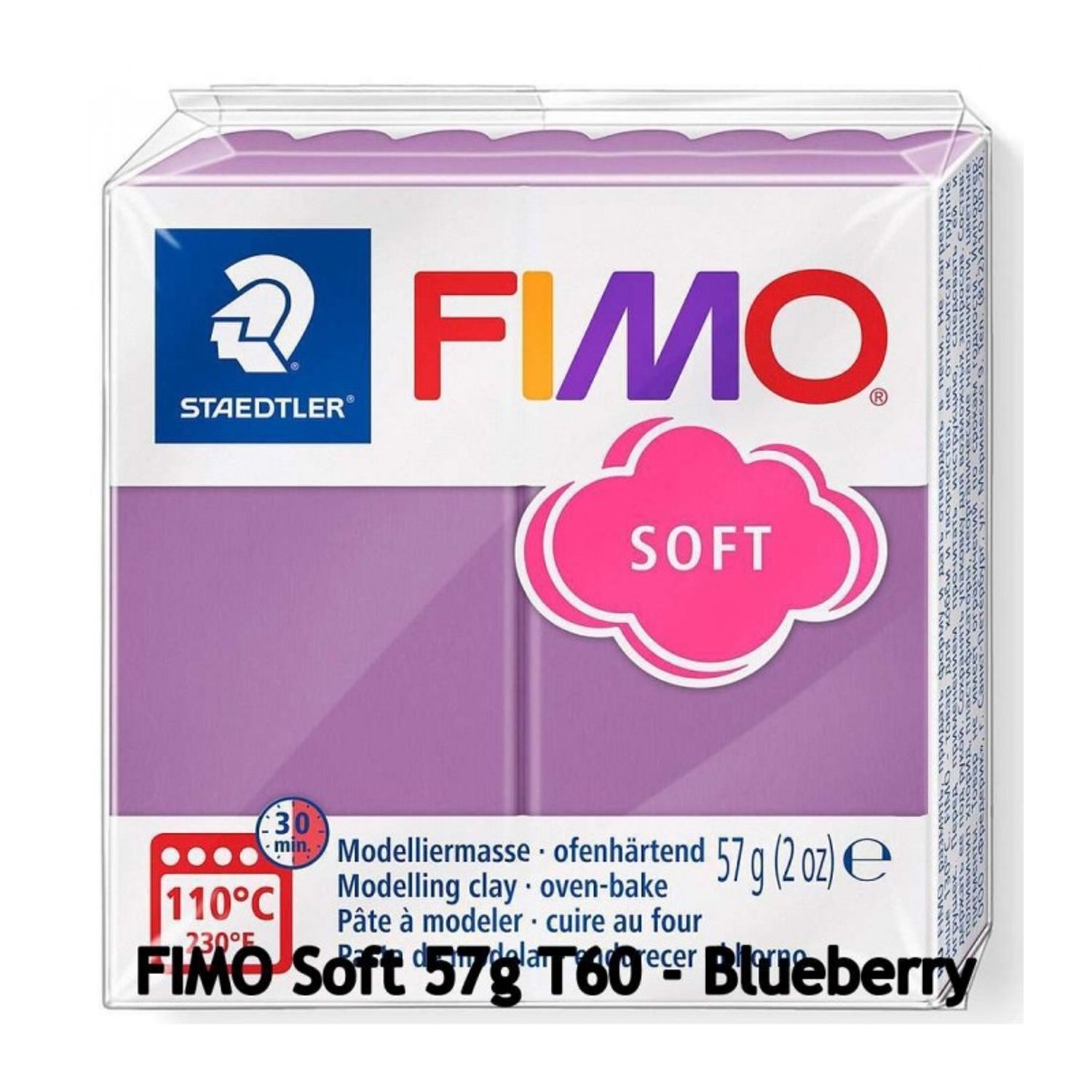 FIMO Soft 57g Violet liliac fotografia produsului