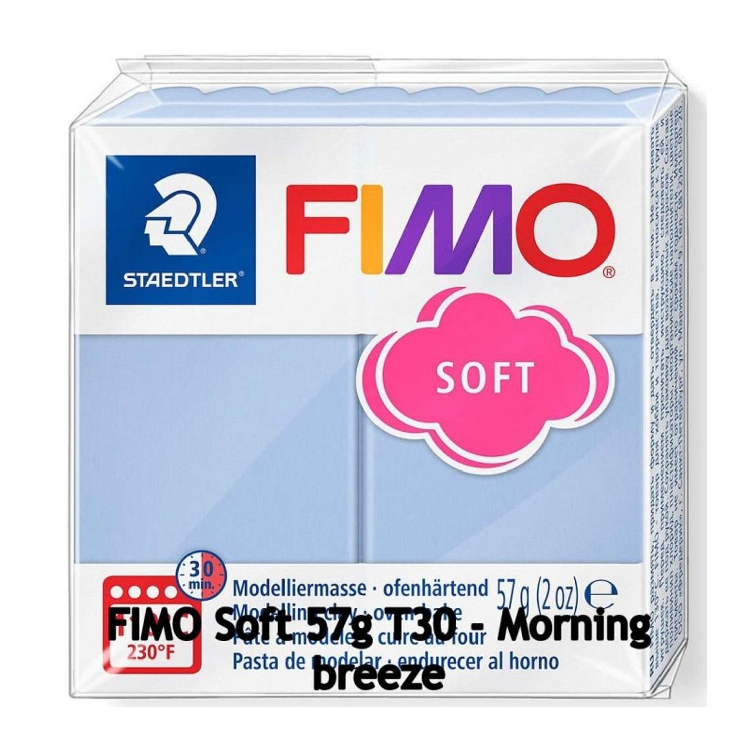 FIMO Soft 57g Albastru de Carolina fotografia produsului