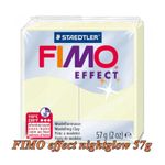 FIMO Effect 57g Nightglow Alb verzui fotografia produsului