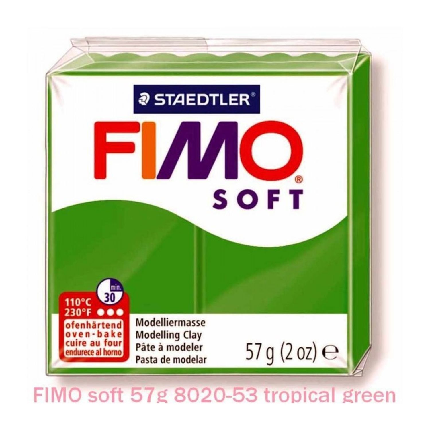 FIMO Soft 57g Verde fotografia produsului