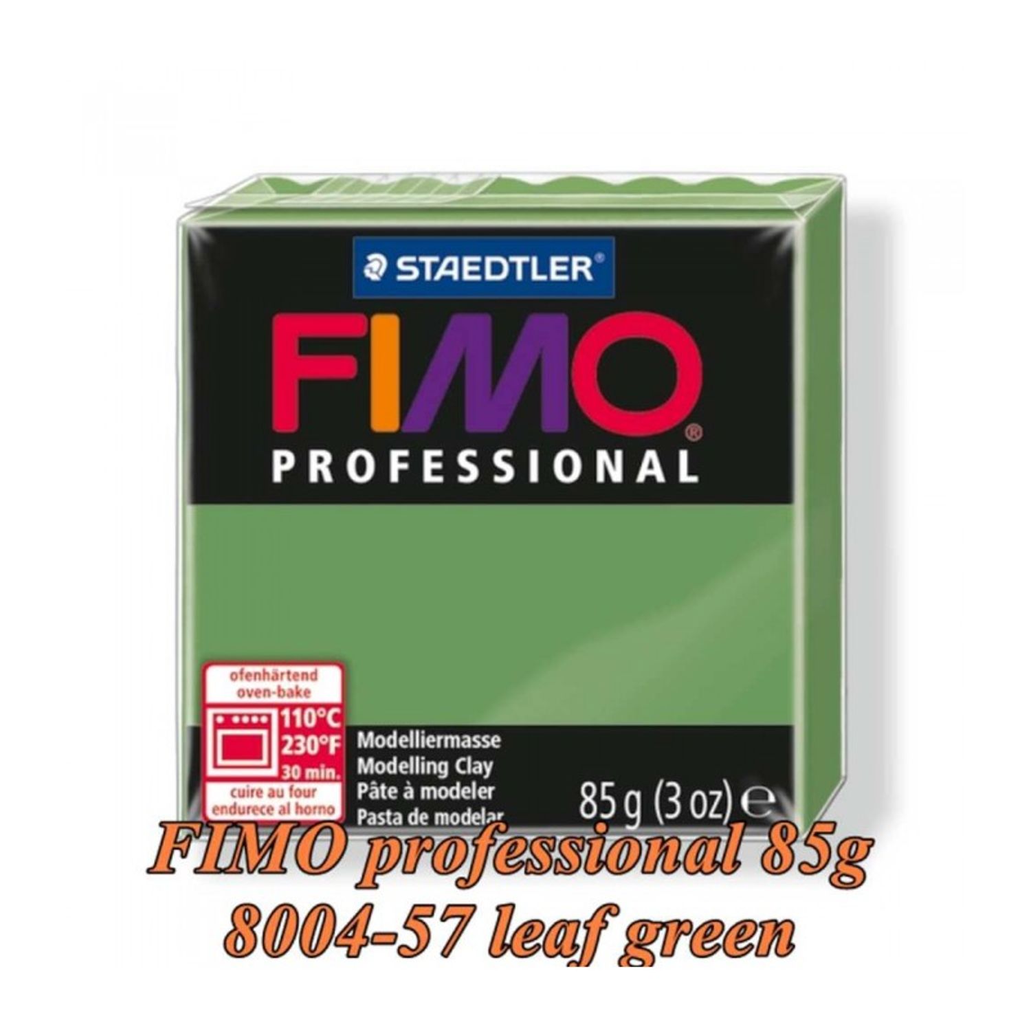 FIMO Professional 85g Verde frunză uscată Professional fotografia produsului