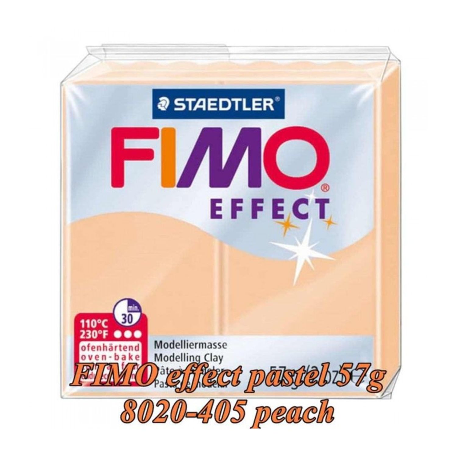 FIMO Effect 57g Crem miez de piersica Pastel fotografia produsului