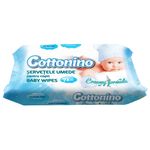 Servetele umede Cottonino Blue, 72 buc fotografia produsului