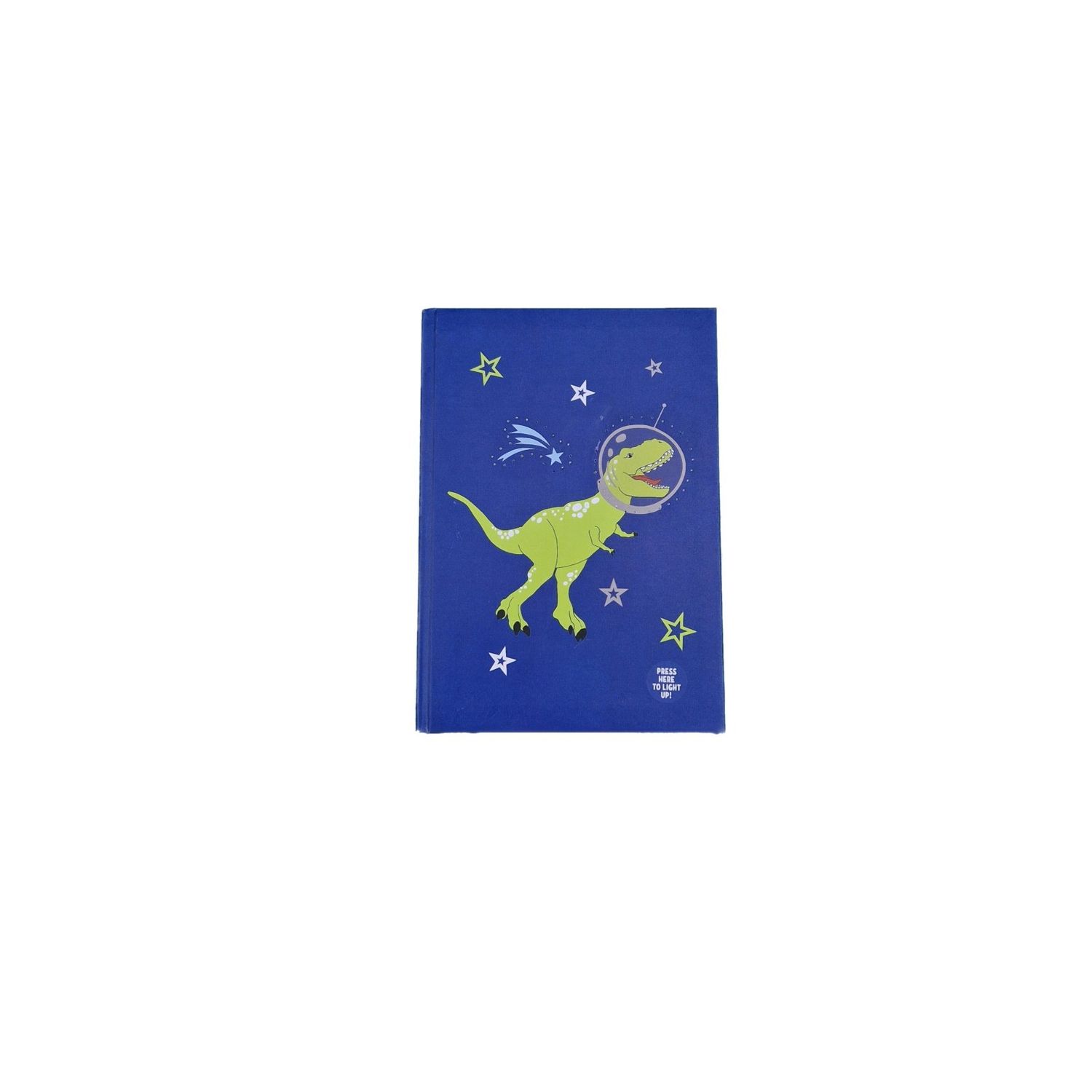 Jurnal dinozaur cu luminite A5 fotografia produsului