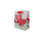 Punga cadou mica model inimi, 23x18x10cm fotografia produsului