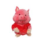 Porcusor de plus cu inima Te Amo, 40 cm, roz fotografia produsului