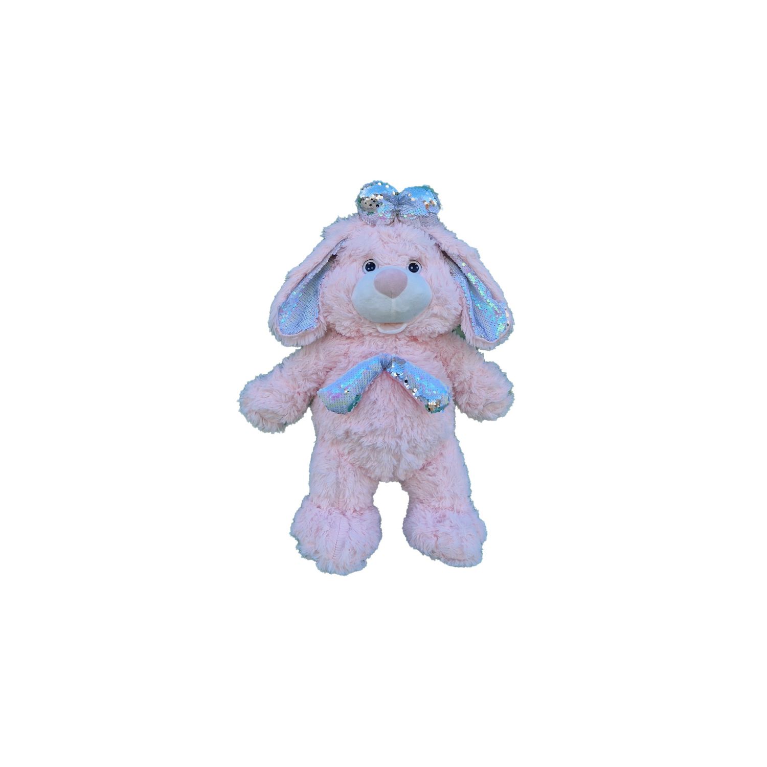 Iepuras de plus roz, 60cm fotografia produsului
