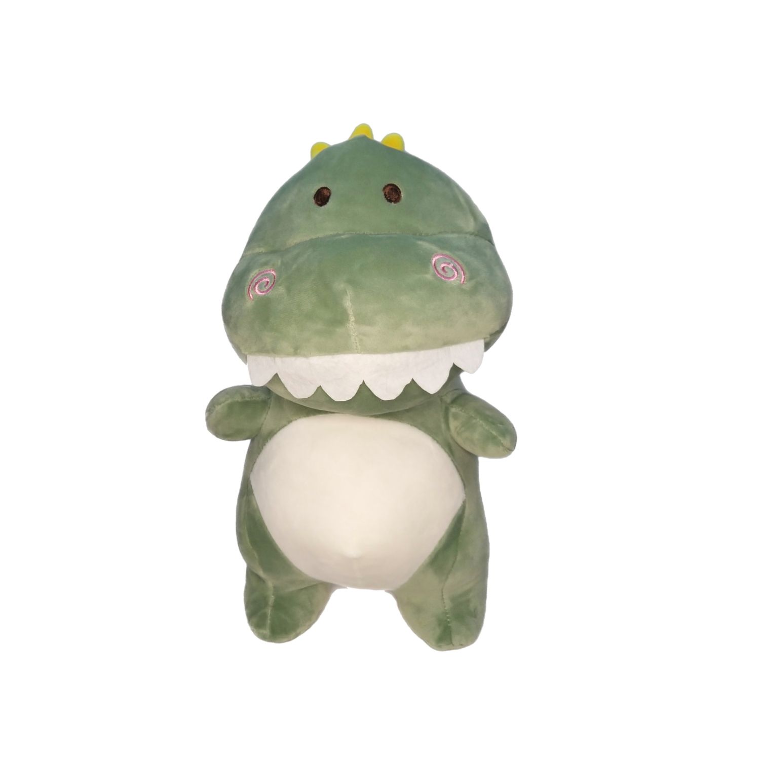Dinozaur de plus verde, 30cm fotografia produsului