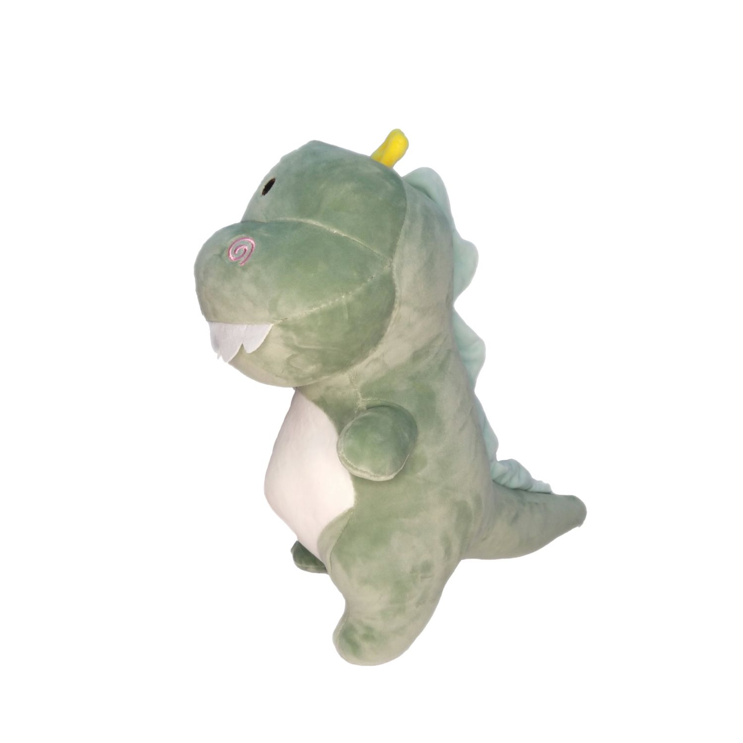 Dinozaur de plus verde, 30cm fotografia produsului View 2 L